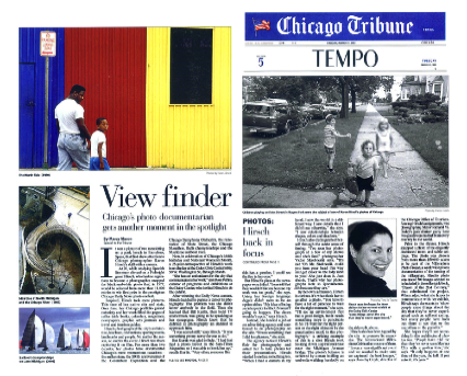 Chicago Tribune feature about Karen I. Hirsch with photos 